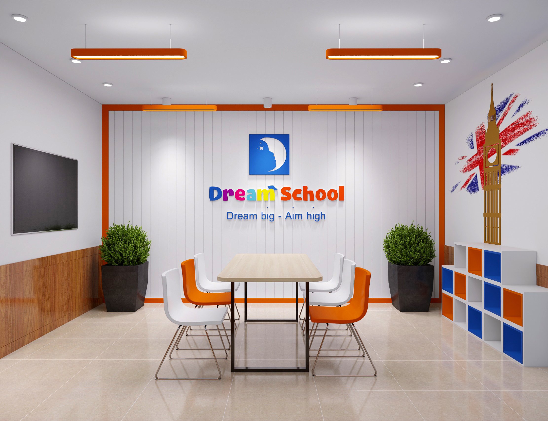 Dream School - Dream big - Aim hight