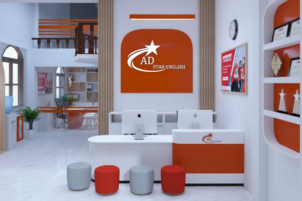 Thiết kế nội thất trường mầm non AD Star English