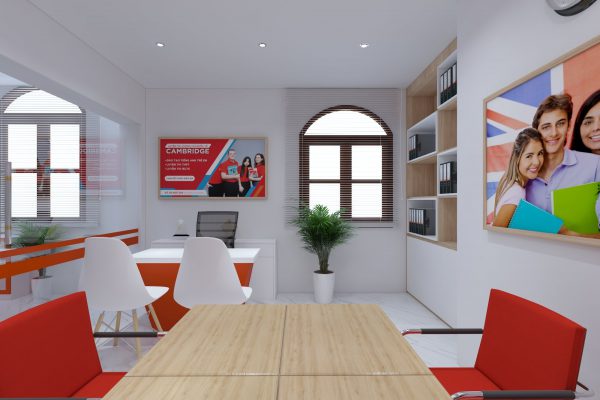 Thiết kế nội thất trường mầm non AD Star English