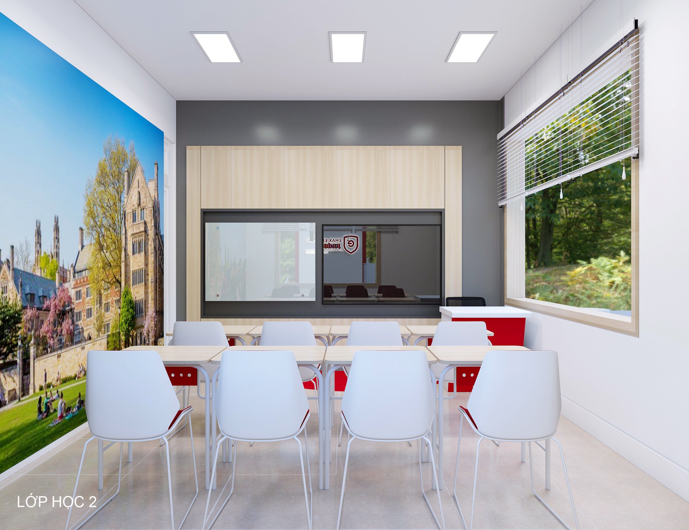 Thiết kế nội thất trường mầm non World Link