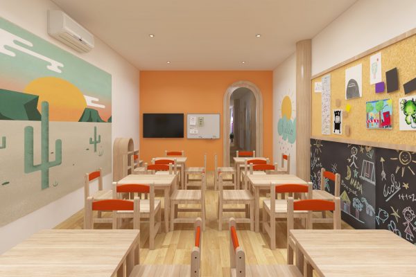 Tại sao cần phải thiết kế nội thất trung tâm tiếng Anh?