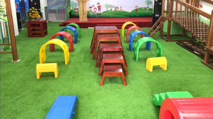 Cơ sở vật chất của trường mầm non đầy đủ