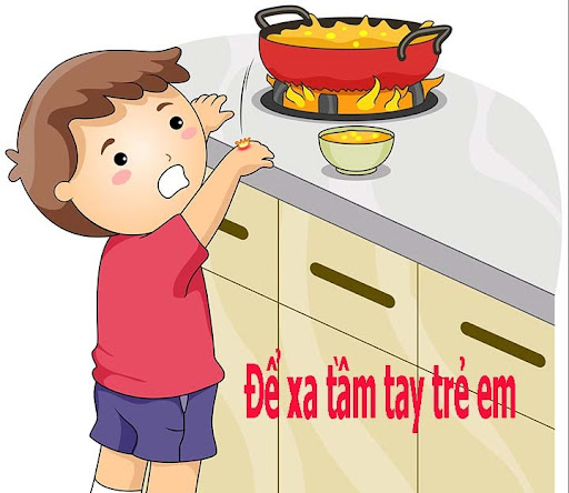 Phòng ngừa tình trạng nhiễm độc và bỏng cho trẻ mầm non