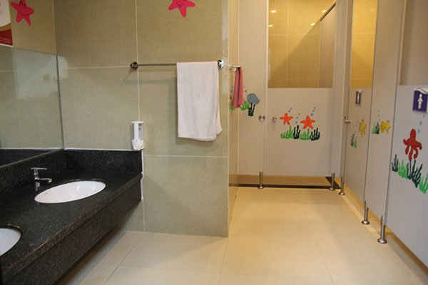 Tiêu chuẩn khu vệ sinh cho trẻ em